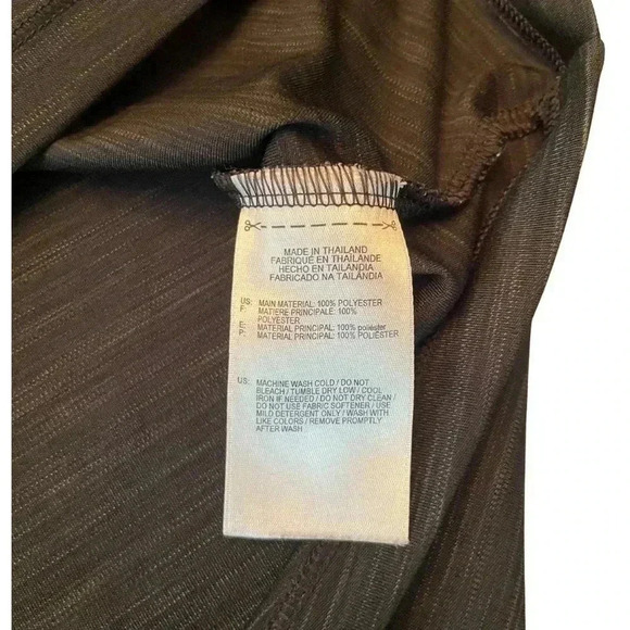 Adidas Climalite Heather Black Short Sleeve Tee Size Large - Picture 5 of 6